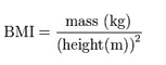 BMI Calculation SimpleMed