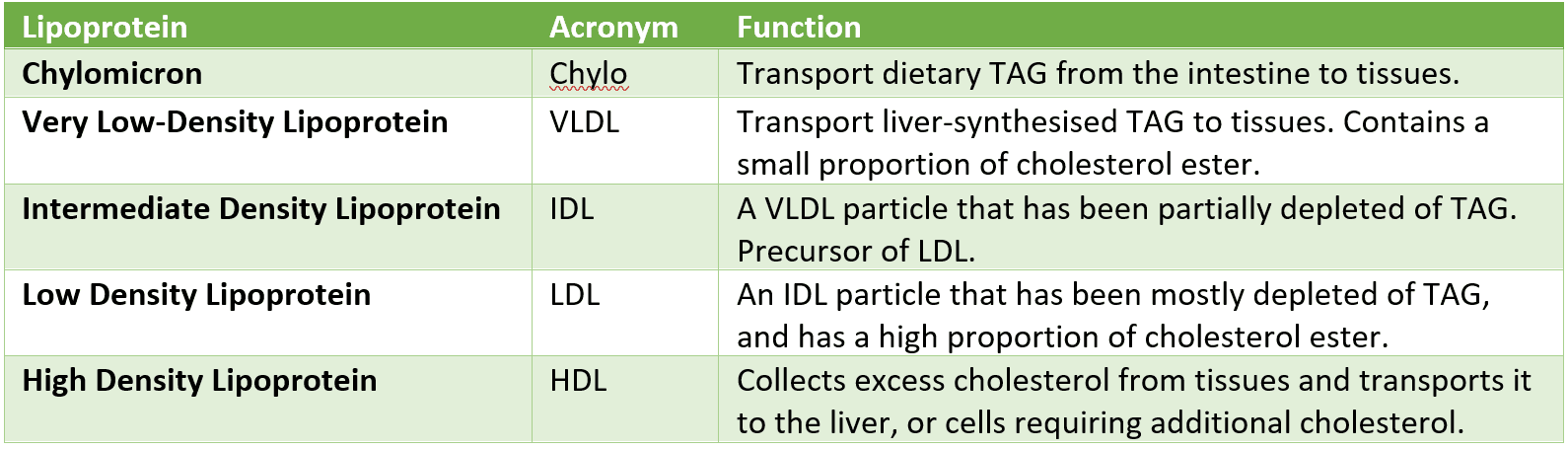 Lipoproteins SimpleMed